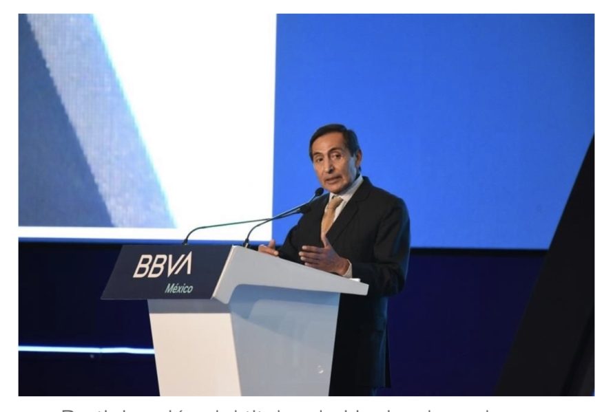 Participación del titular de Hacienda en la Reunión Nacional de Consejeros Regionales 2022 de BBVA.
Crédito: BBVA.